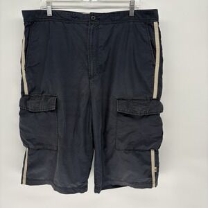 Vintage Tommy Hilfiger Cargo Board Shorts Nylon Blend Baggy Utility Y2K Men 38